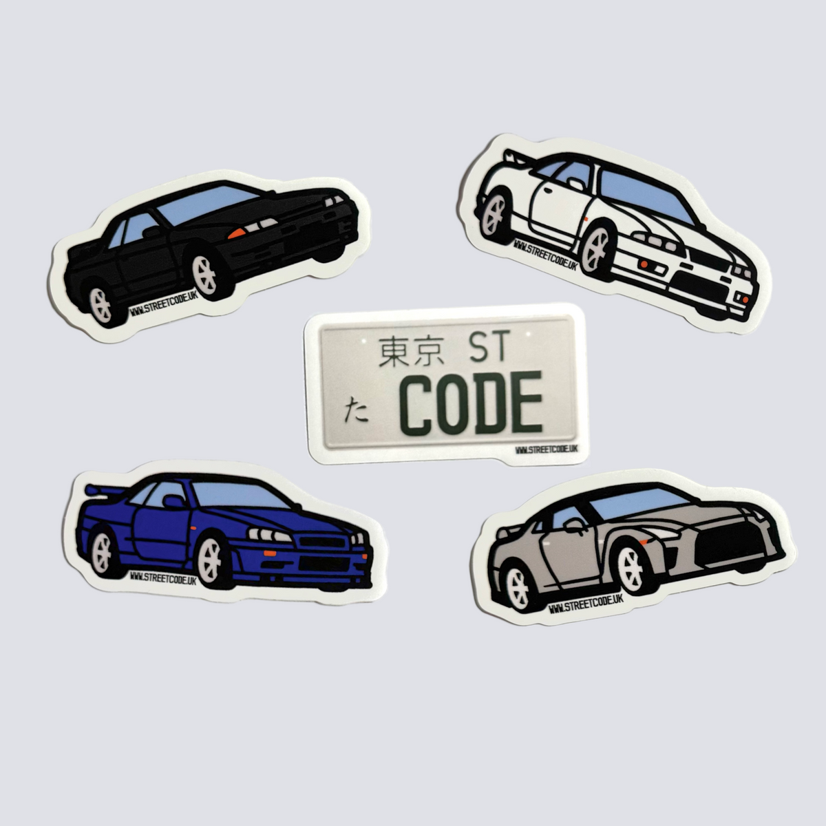 GTR Sticker Set