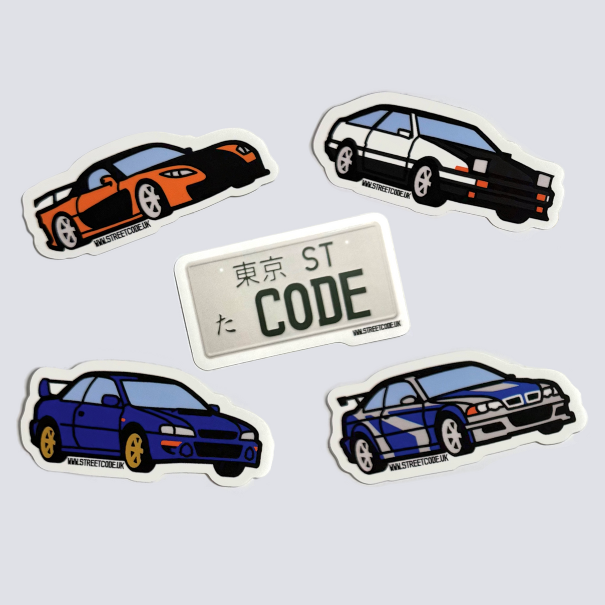 Midnight Legends Sticker Pack